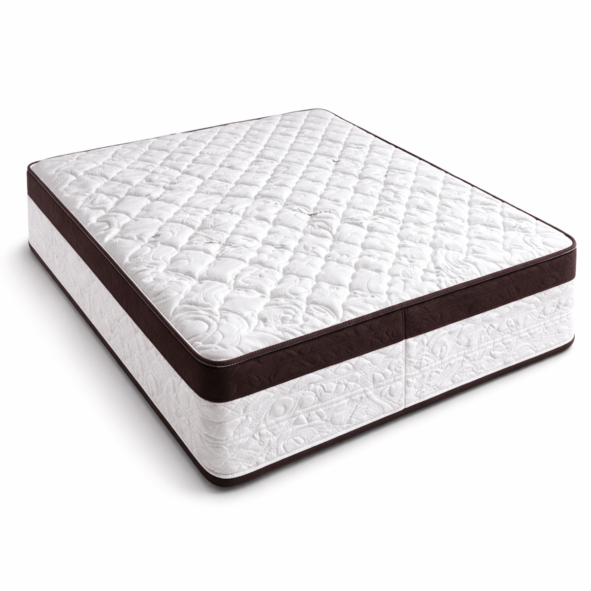 KING OF DREAMS Ensemble Lit Coffre et Matelas  Soutien Très Ferme Confort