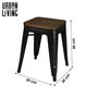 Voir la diapositive 2 : DIVERS Tabouret vintage