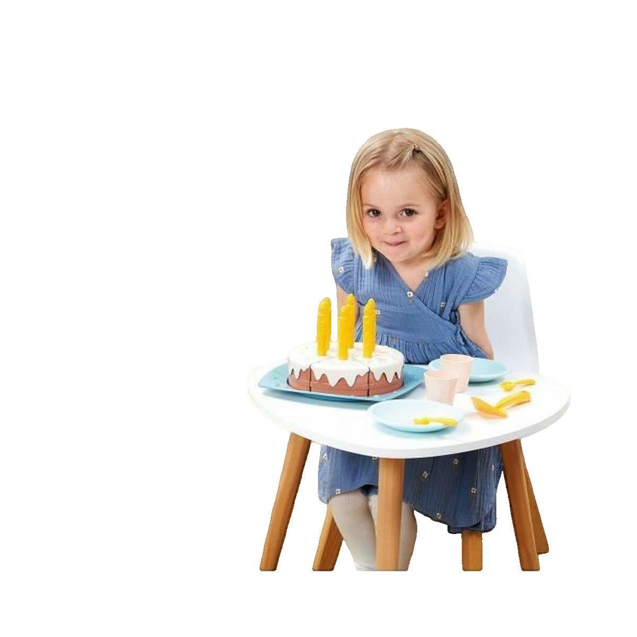 Voir la diapositive 3 : Ecoiffier Gâteau d'anniversaire ECOIFFIER vert azur