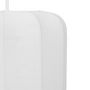 Voir la diapositive 3 : ATMOSPHERA Lampe Suspension en Coton  Tobie  25cm Blanc