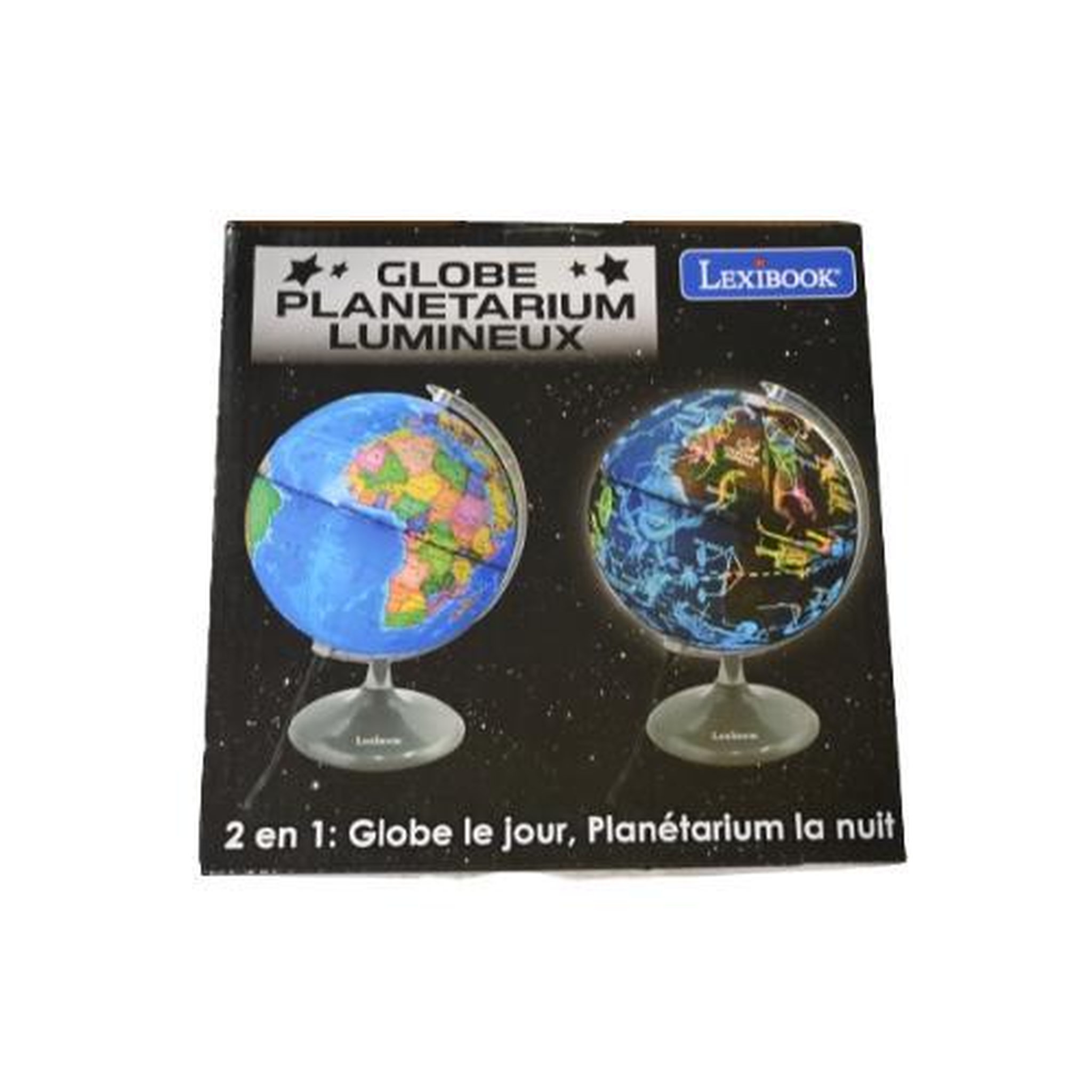 Voir la diapositive 5 : Lexibook Globe jour et nuit lumineux (français)