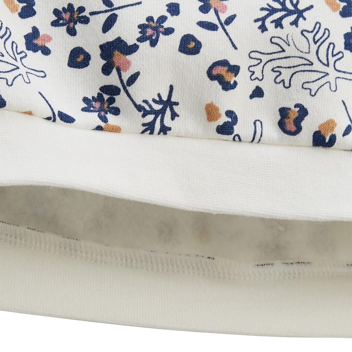 Petit Béguin Sweat-shirt enfant en molleton Céleste