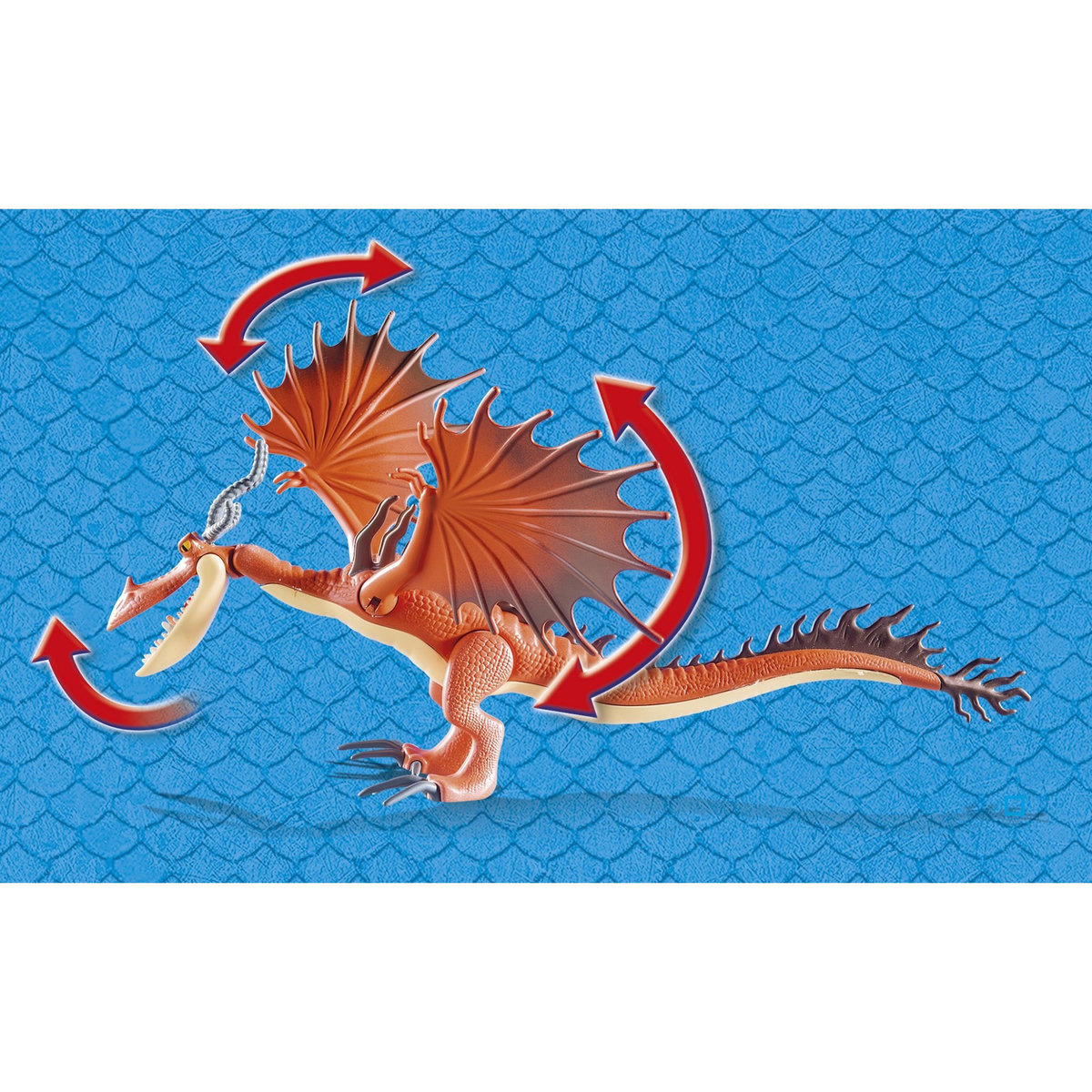 PLAYMOBIL 9459 - Dragons - Rustik et Krochefer 