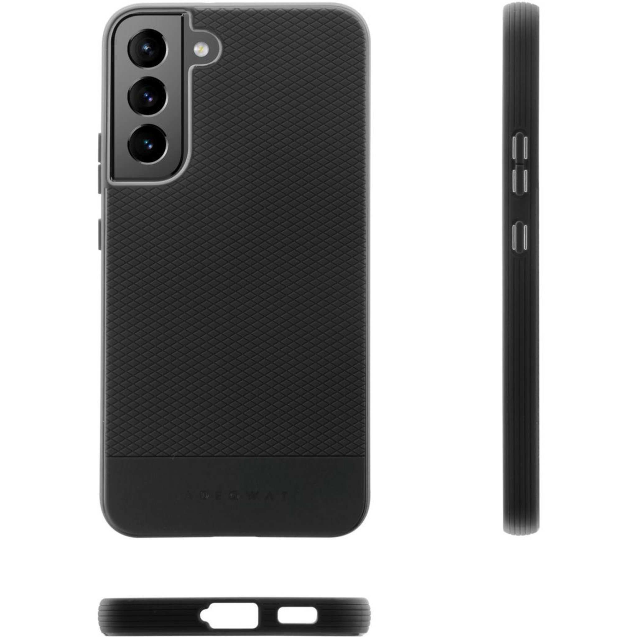Voir la diapositive 3 : ADEQWAT Coque Samsung S22+ Souple noir