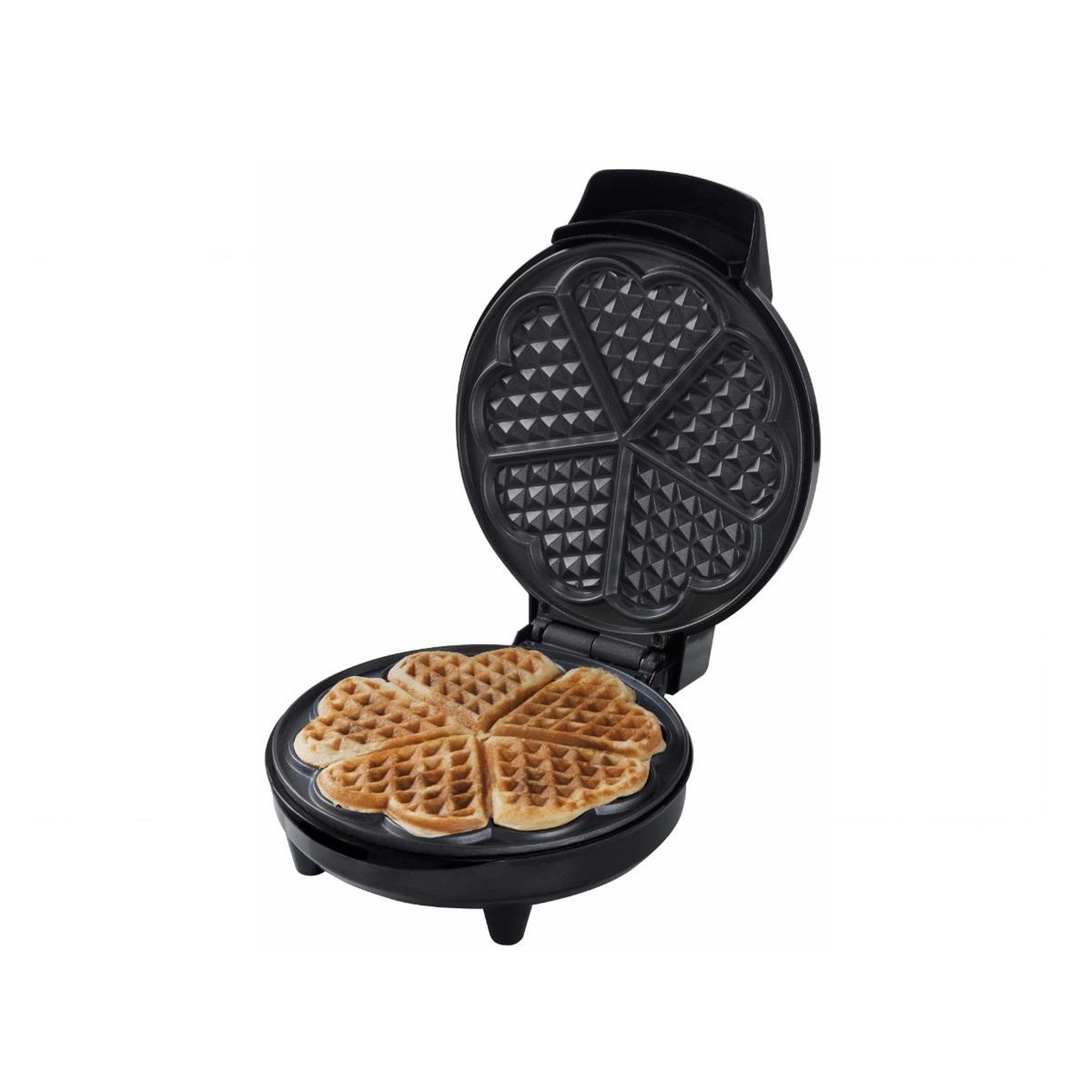 Voir la diapositive 2 : Bestron Gaufrier forme de coeur 1200w - awm700s