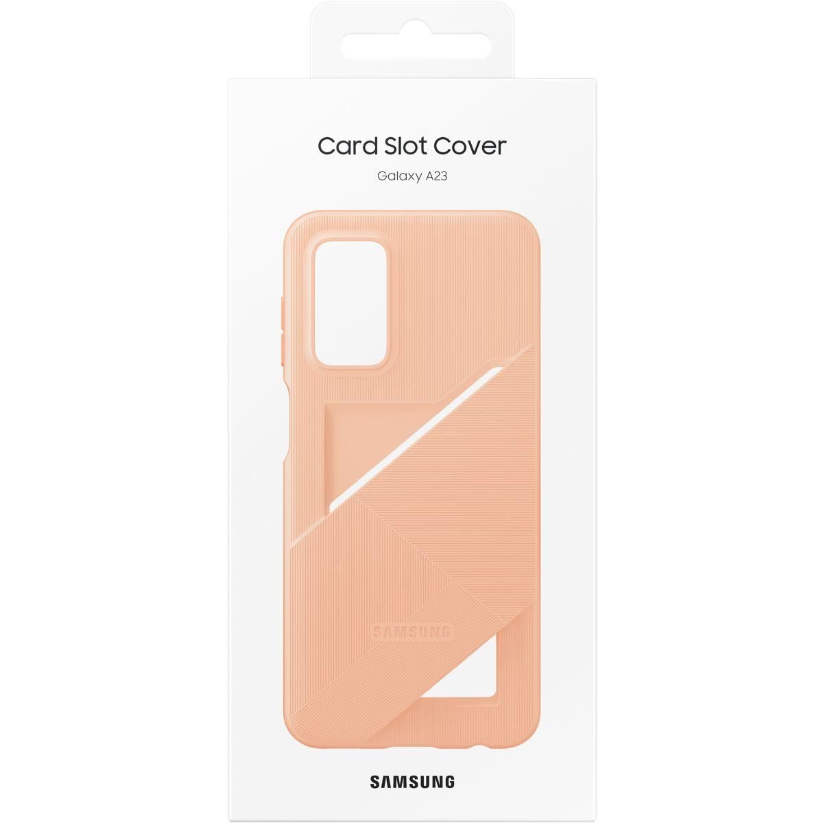 Samsung Coque A23 5G Porte-carte integre cuivre