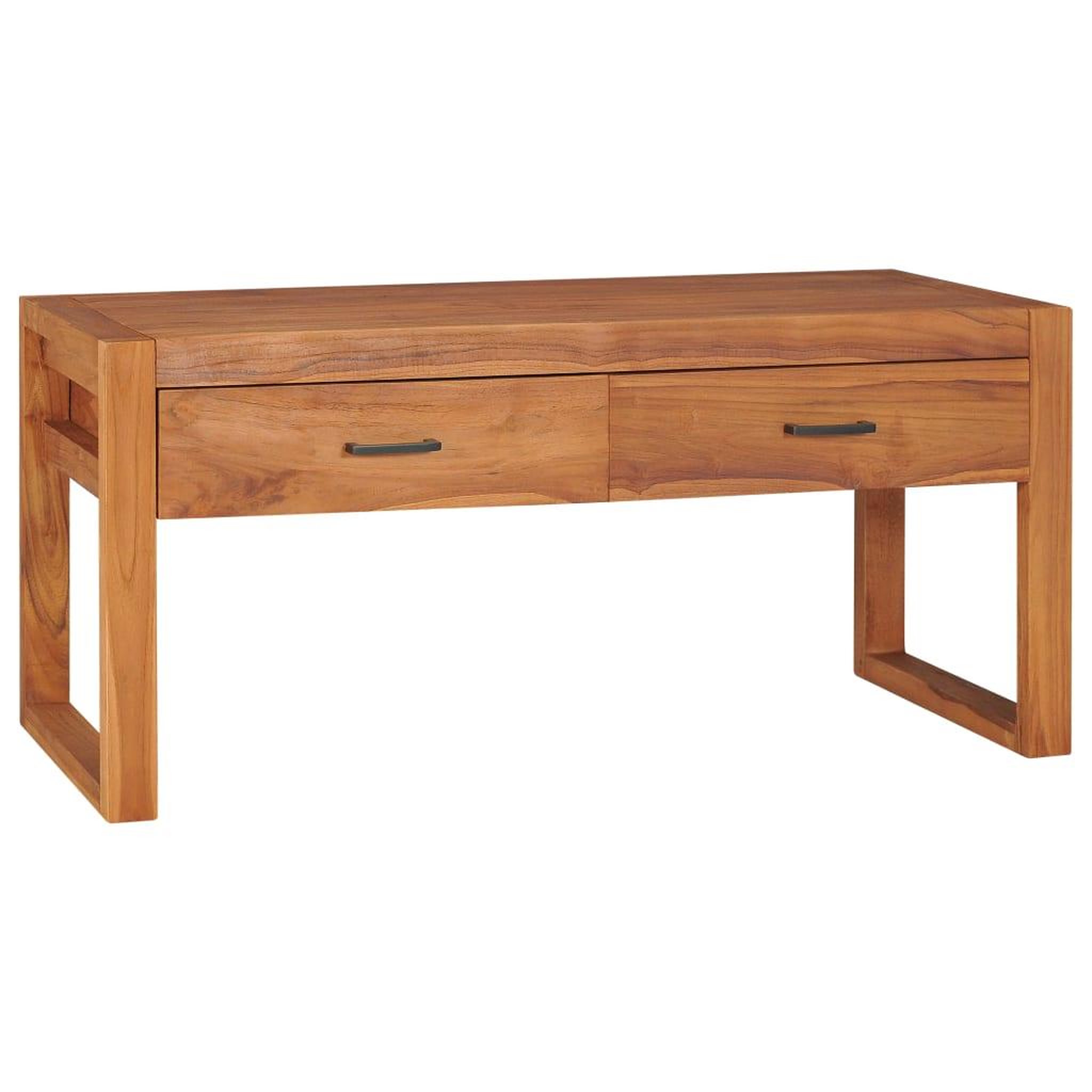 Voir la diapositive 1 : VIDAXL Meuble TV 100x40x45 cm Bois de teck