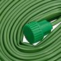 Voir la diapositive 4 : VIDAXL Tuyau d'arrosage a 3 tubes vert 15 m PVC