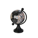 The Home Deco Factory Globe terrestre design métal Globo. Coloris disponibles : Marron