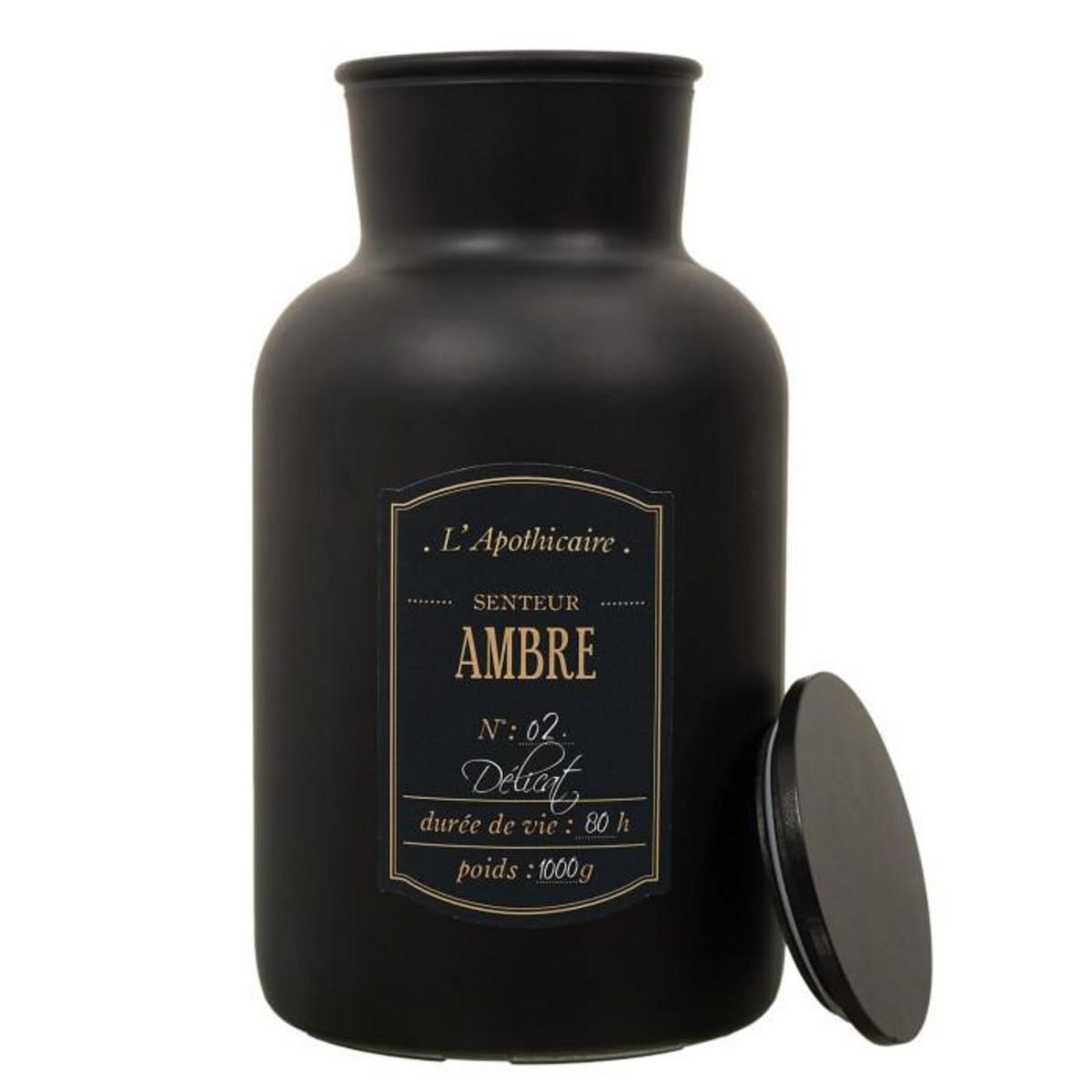 Paris Prix Bougie Parfumée Vintage  Apothicaire  1000g Ambre