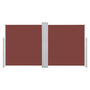 Voir la diapositive 3 : VIDAXL Auvent lateral retractable Marron 100 x 600 cm