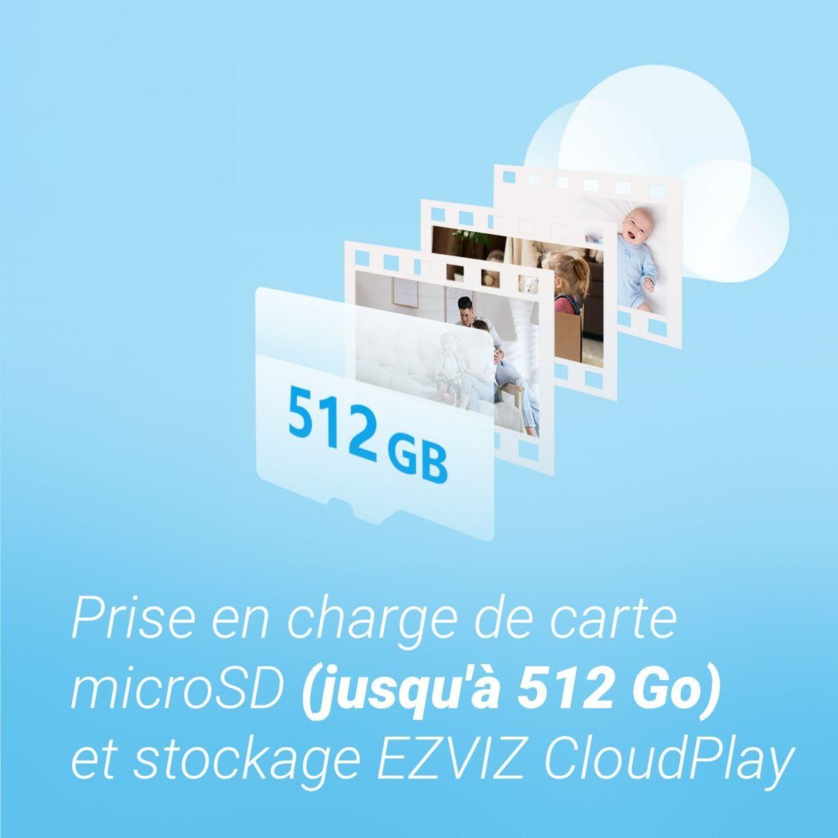 EZVIZ Caméra de surveillance H8c Pro 4K