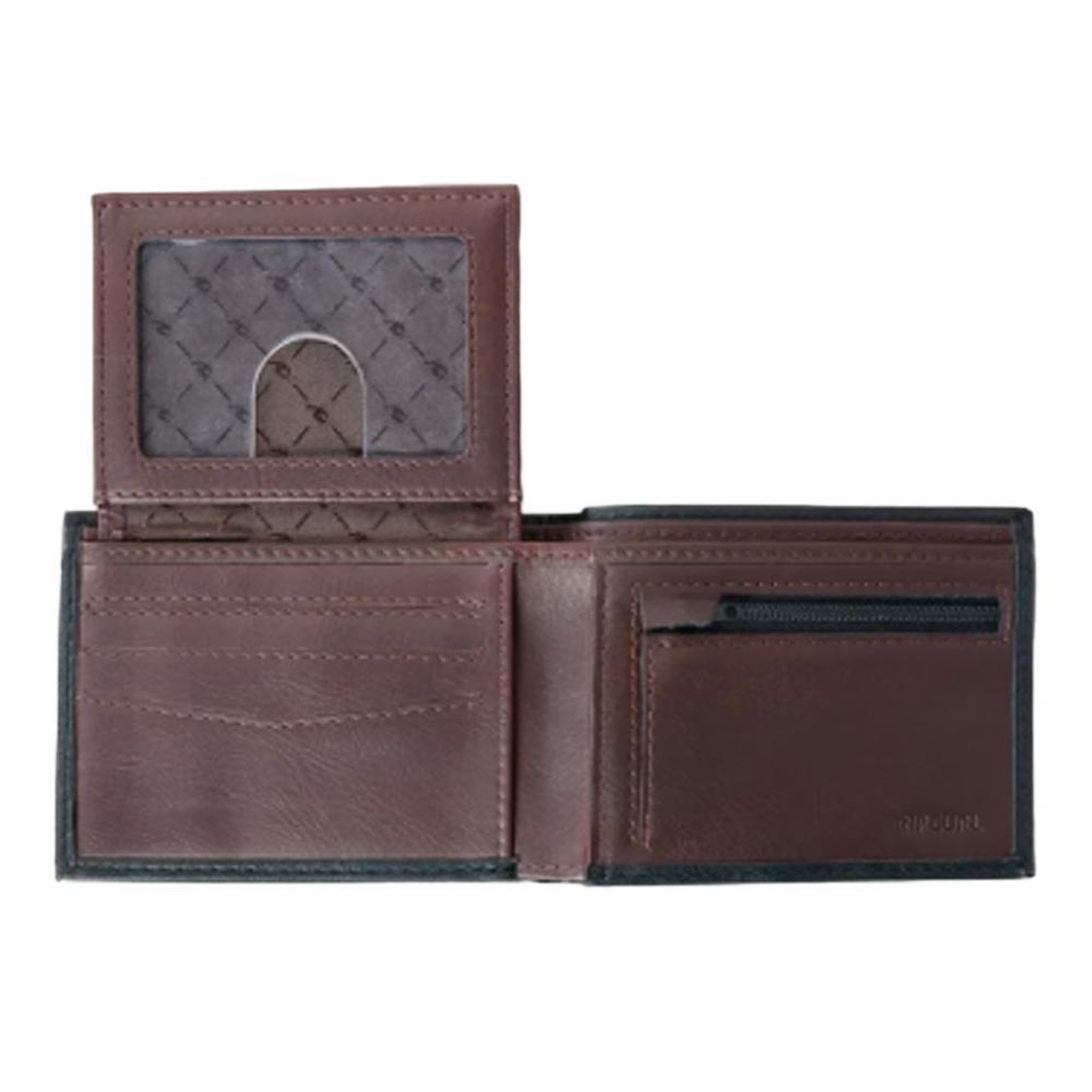 Voir la diapositive 2 : Rip Curl Portefeuille Marron/ Homme Rip Curl Pumped Emboss
