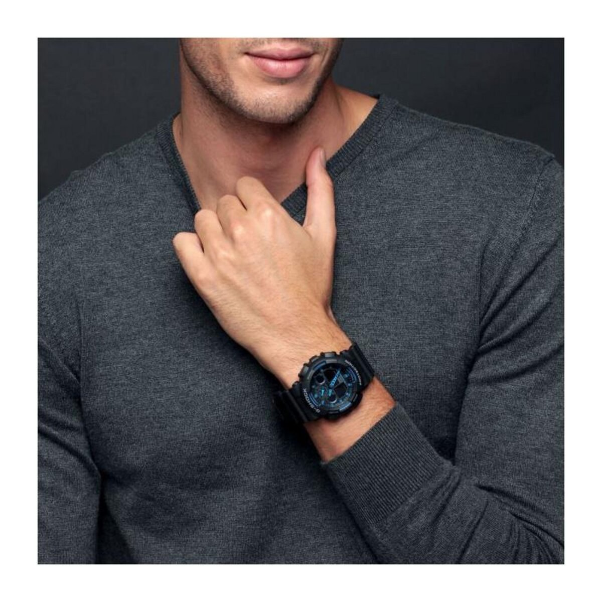 CASIO CASIO Montre Quartz Chronographe GA1001A2ER Homme