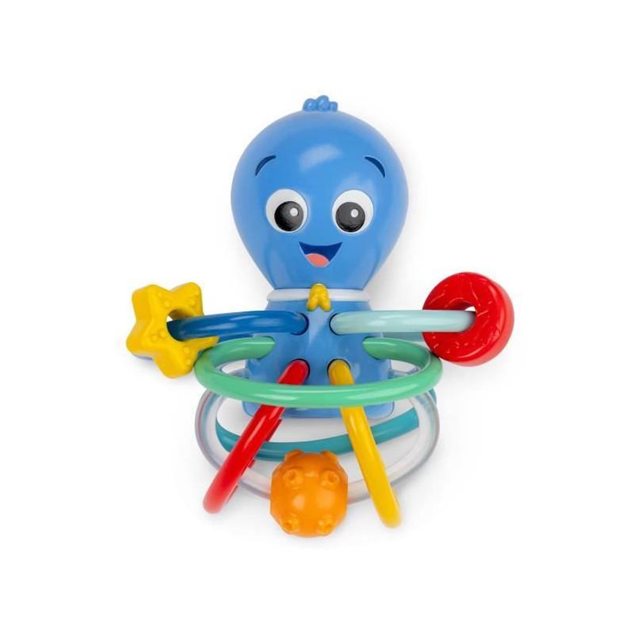 BABY EINSTEIN BABY EINSTEIN Ocean Explorers Opus' Shake & Soothe Anneaux de Dentitions, jouet et hochet, des la naissance