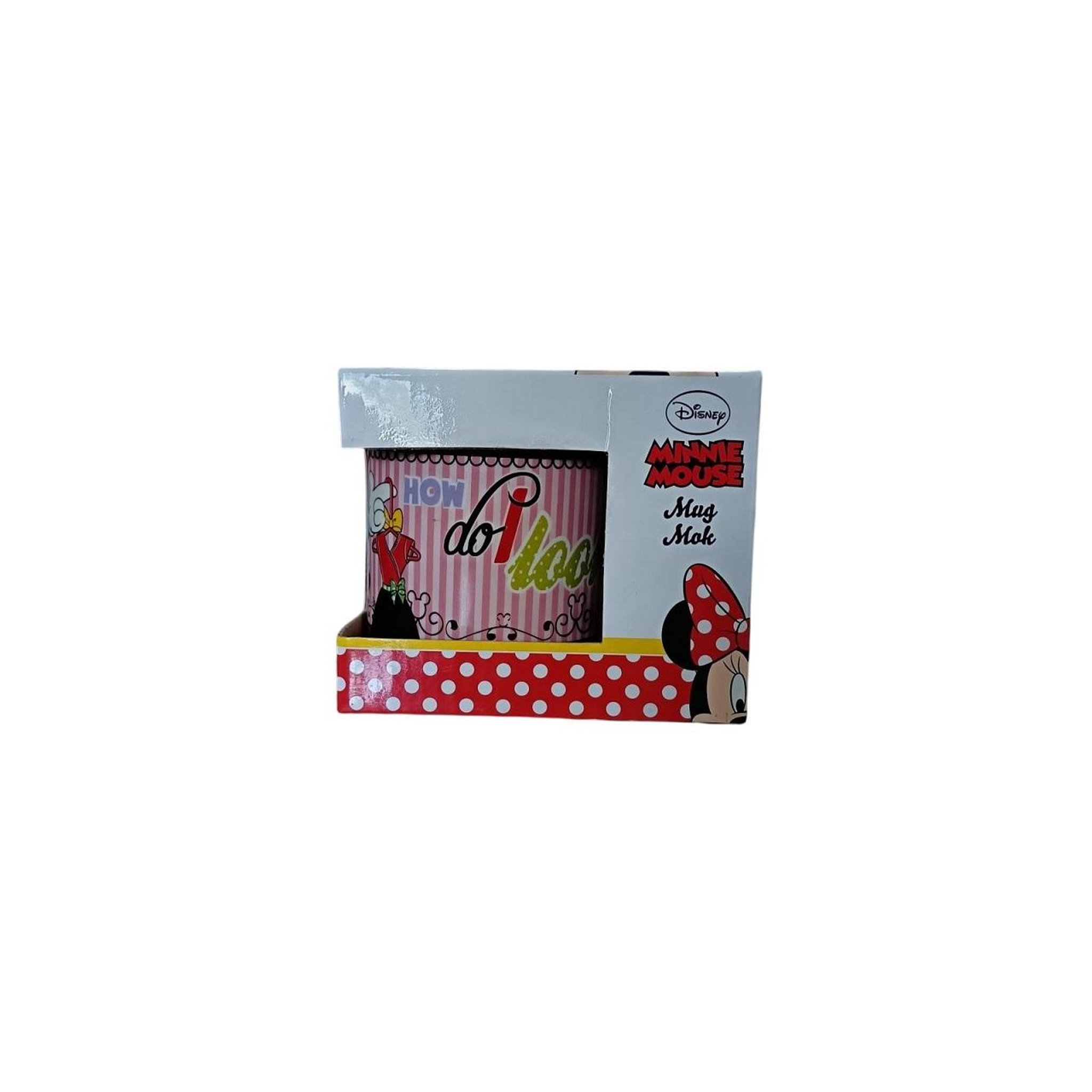 Voir la diapositive 5 : Eden Mug en céramique décoré minnie mouse – 8 cm