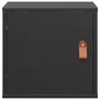 Voir la diapositive 5 : VIDAXL Armoires murales 2 pcs Noir 31,5x30x30 cm Bois de pin massif