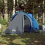 Voir la diapositive 3 : VIDAXL Tente de camping a dome 2 personne bleu impermeable