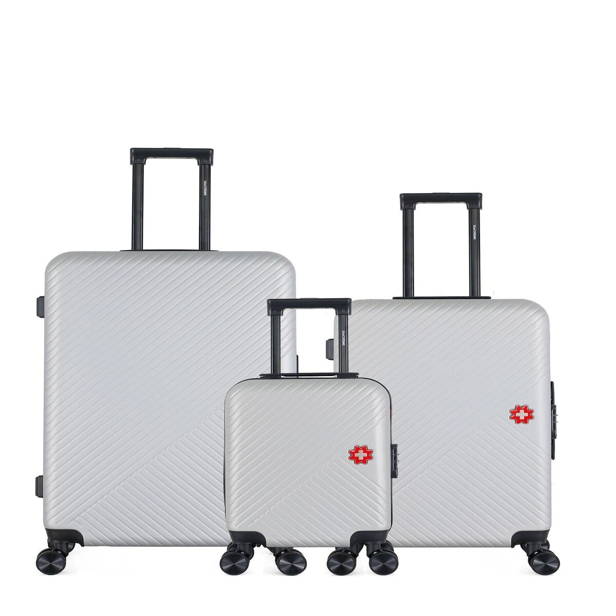 SWISS KOPPER SWISS KOPPER - LOT DE 3 - Valises grand format, weekend et cabine XXS SPIEZ