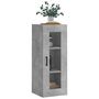 Voir la diapositive 4 : VIDAXL Armoire murale gris beton 34,5x34x90 cm