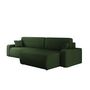 Voir la diapositive 6 : BEST MOBILIER Artemisa - canapé d'angle réversible 5 places convertible avec coffre en velours côtelé