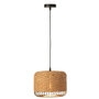 Voir la diapositive 2 : Paris Prix Lampe Suspension en Métal  Eldon  27cm Naturel