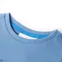 VIDAXL T-shirt pour enfants bleu moyen 116