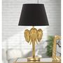 Voir la diapositive 5 : Paris Prix Lampe à Poser Design  Elephant  59cm Or & Noir