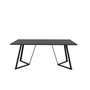 Voir la diapositive 5 : Paris Prix Table à Manger Design  Marina  180cm Noir