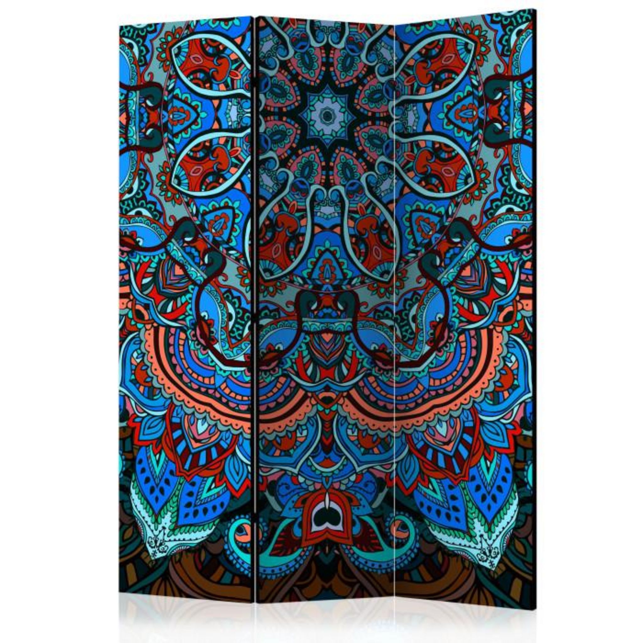 Paris Prix Paravent 3 Volets  Blue Fantasy  135x172cm