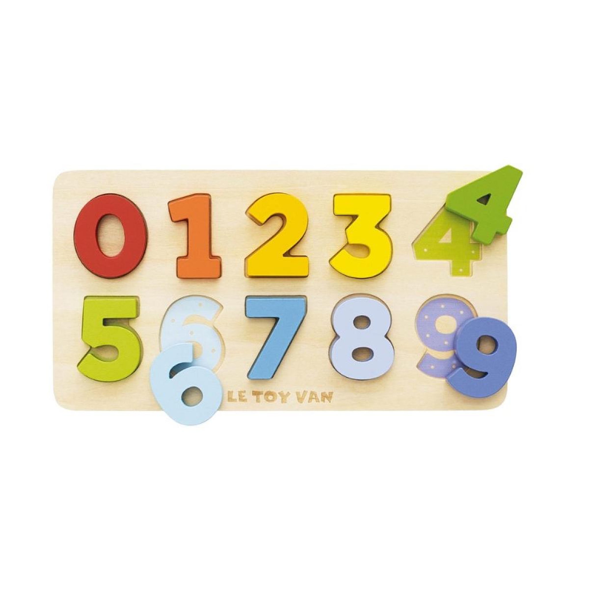 Le Toy Van Puzzle de Chiffres en bois