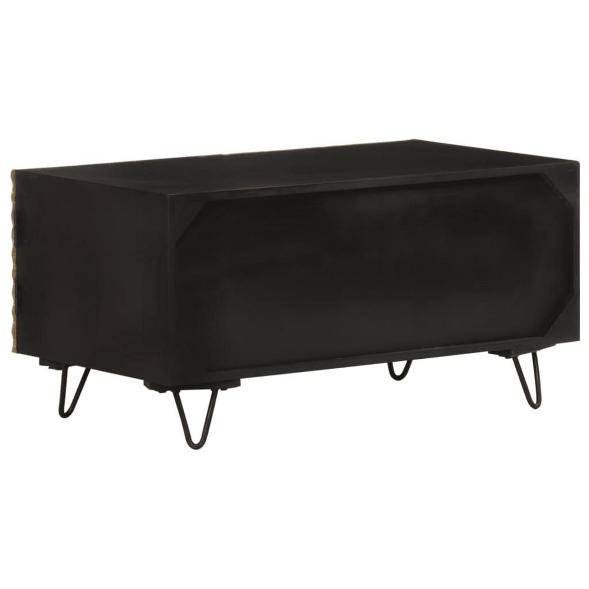 VIDAXL Table basse 90x50x45 cm Bois de manguier solide