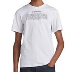 G-Star Raw T shirt  Homme G Star Raw Poem. Coloris disponibles : Blanc