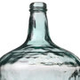 Voir la diapositive 2 : FORNORD Vase dame Jeanne 10L verre recyclé D24.5 H40