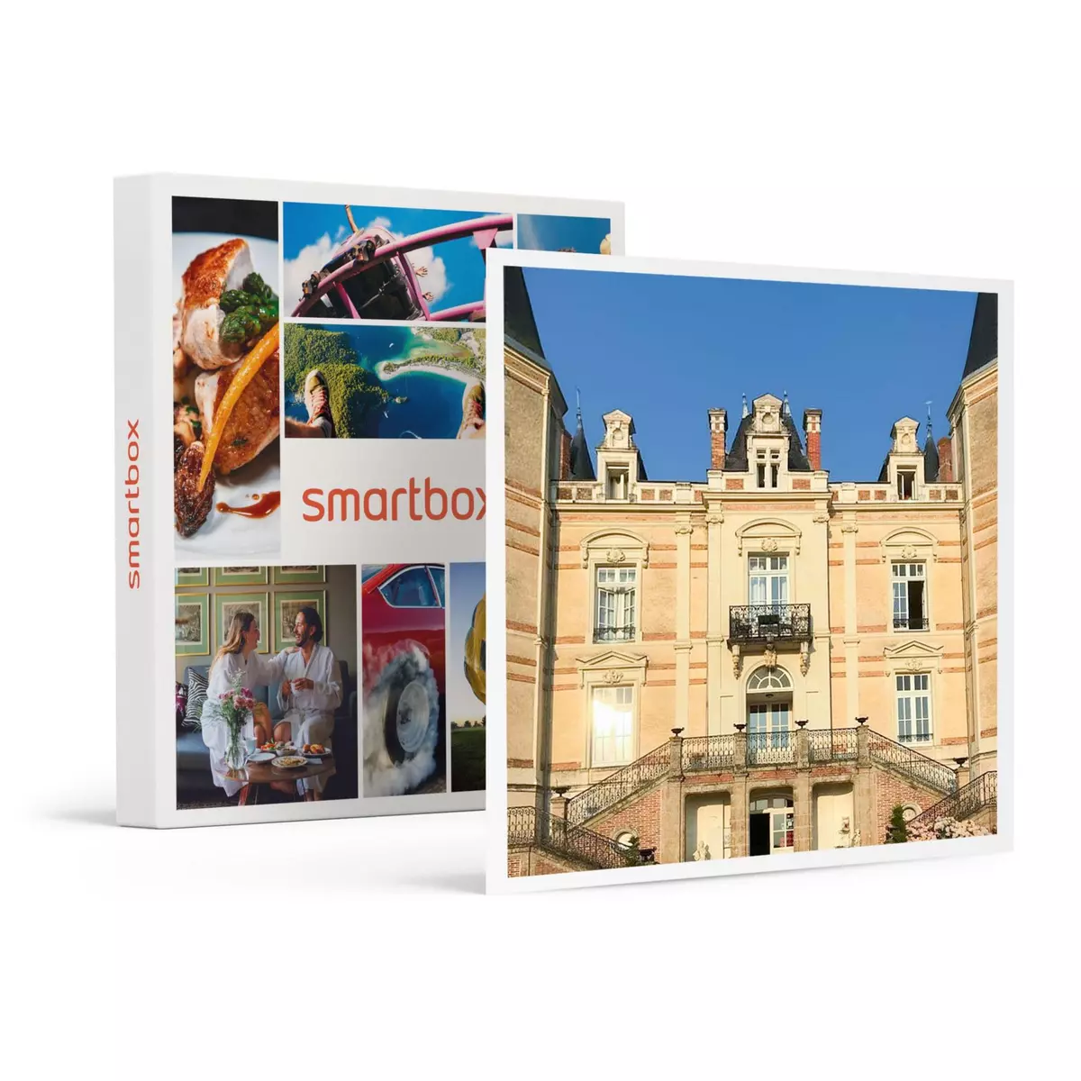 Smartbox Séjour de 3 jours dans un château 4* avec dîner près d'Angers - Coffret Cadeau Séjour