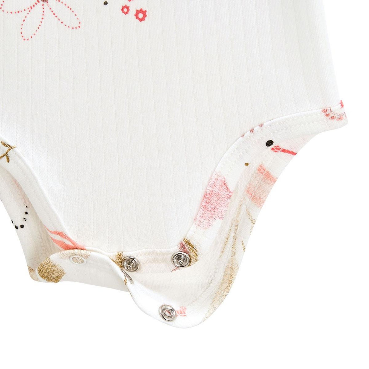 Petit Béguin Lot de 2 bodies bébé manches courtes Haapiti