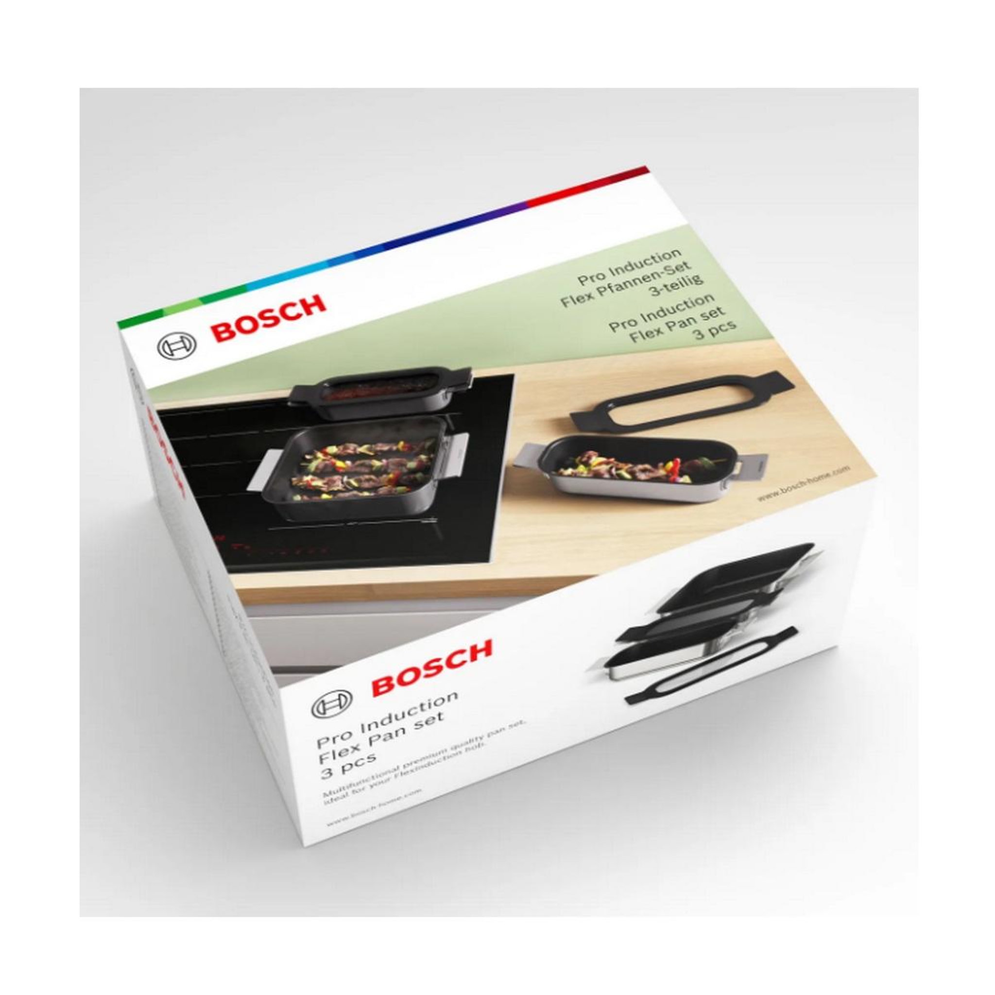 Voir la diapositive 3 : BOSCH Plats à four acier inoxydable - hez9ff030