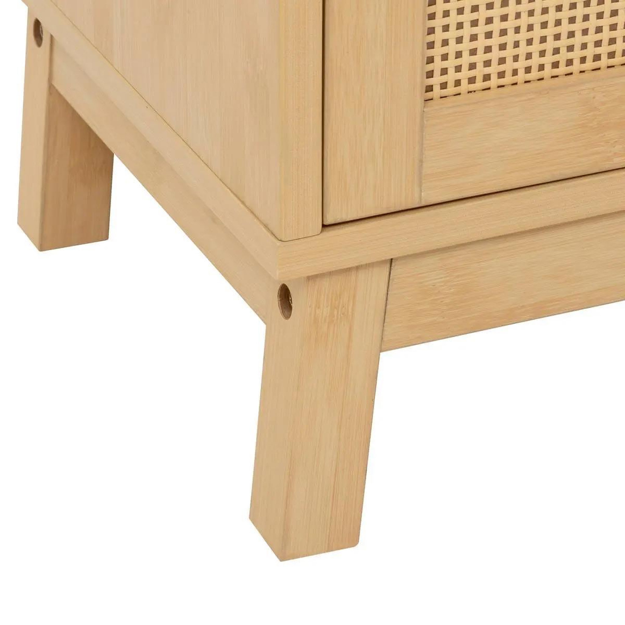 Voir la diapositive 5 : FIVE Colonne de salle de bain  cane  168cm naturel