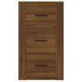 Voir la diapositive 3 : VIDAXL Buffet Chene marron 40x33x70 cm Bois d'ingenierie