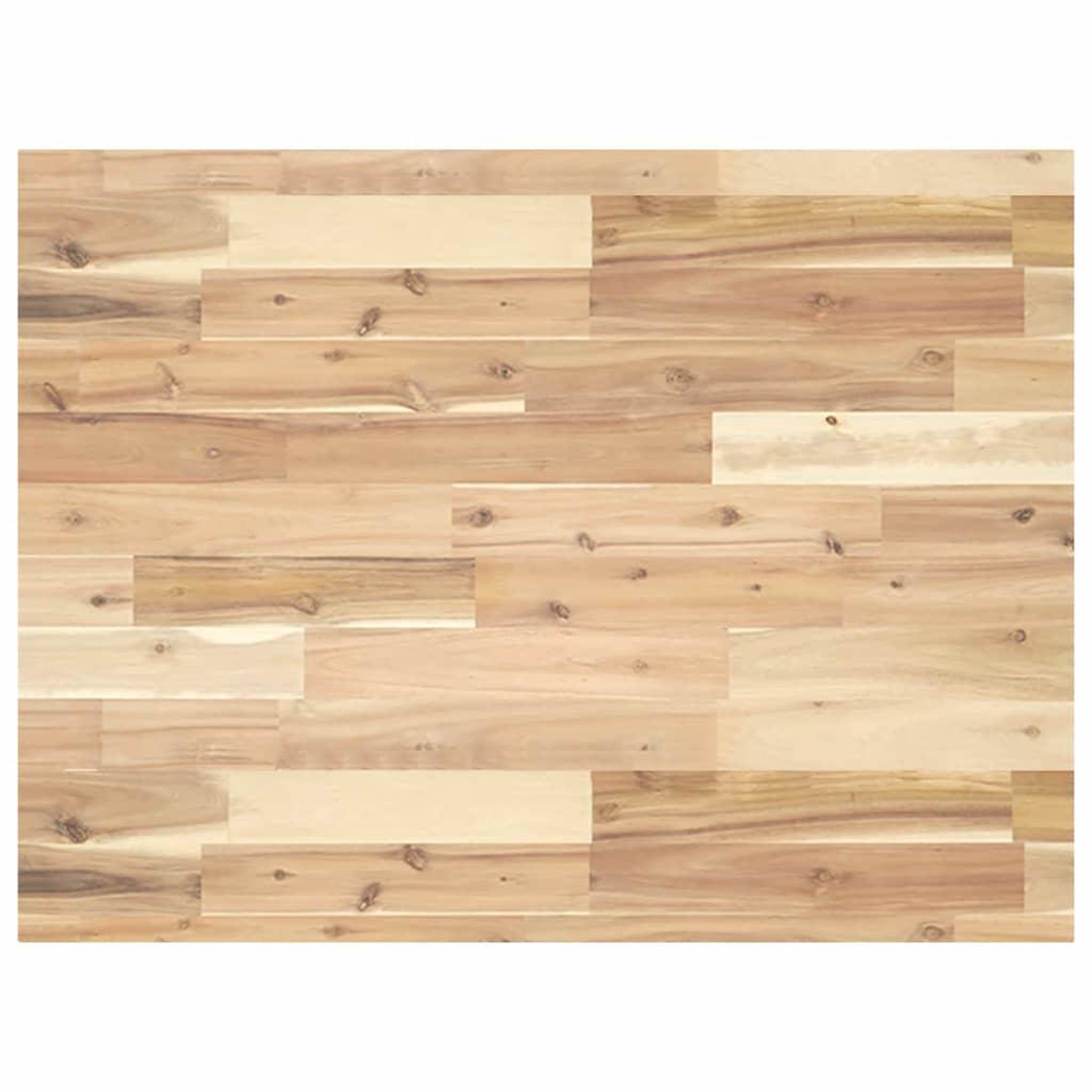 VIDAXL Dessus de meuble de salle de bain non traite bois d'acacia