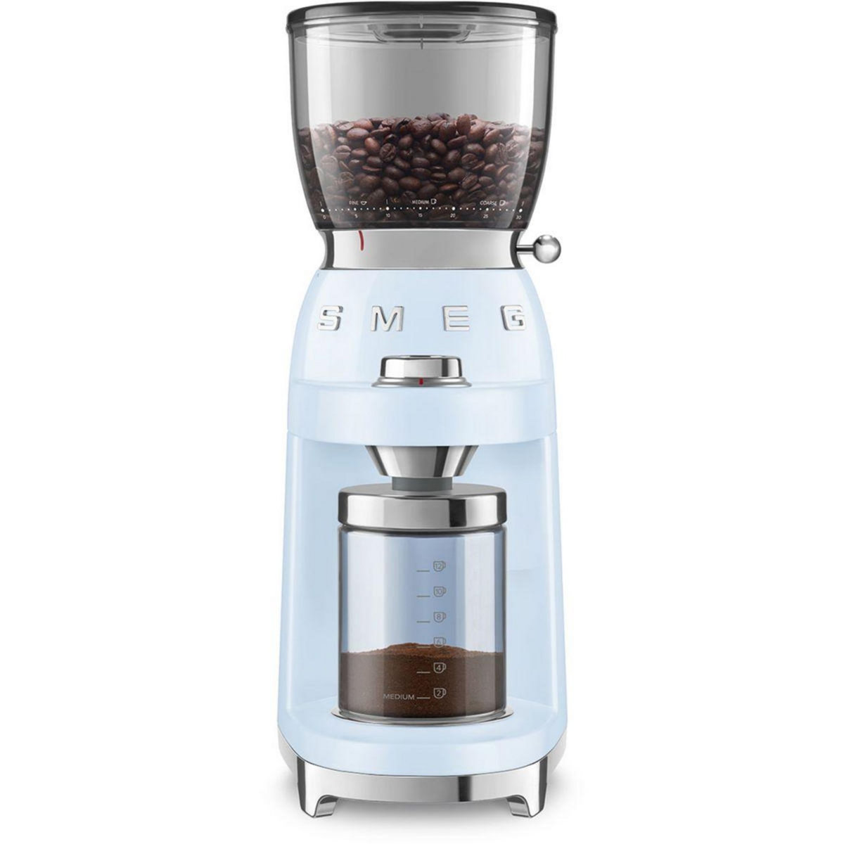 SMEG Moulin à café CGF01PBEU Bleu Azur