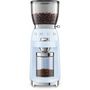 Voir la diapositive 3 : SMEG Moulin à café CGF01PBEU Bleu Azur