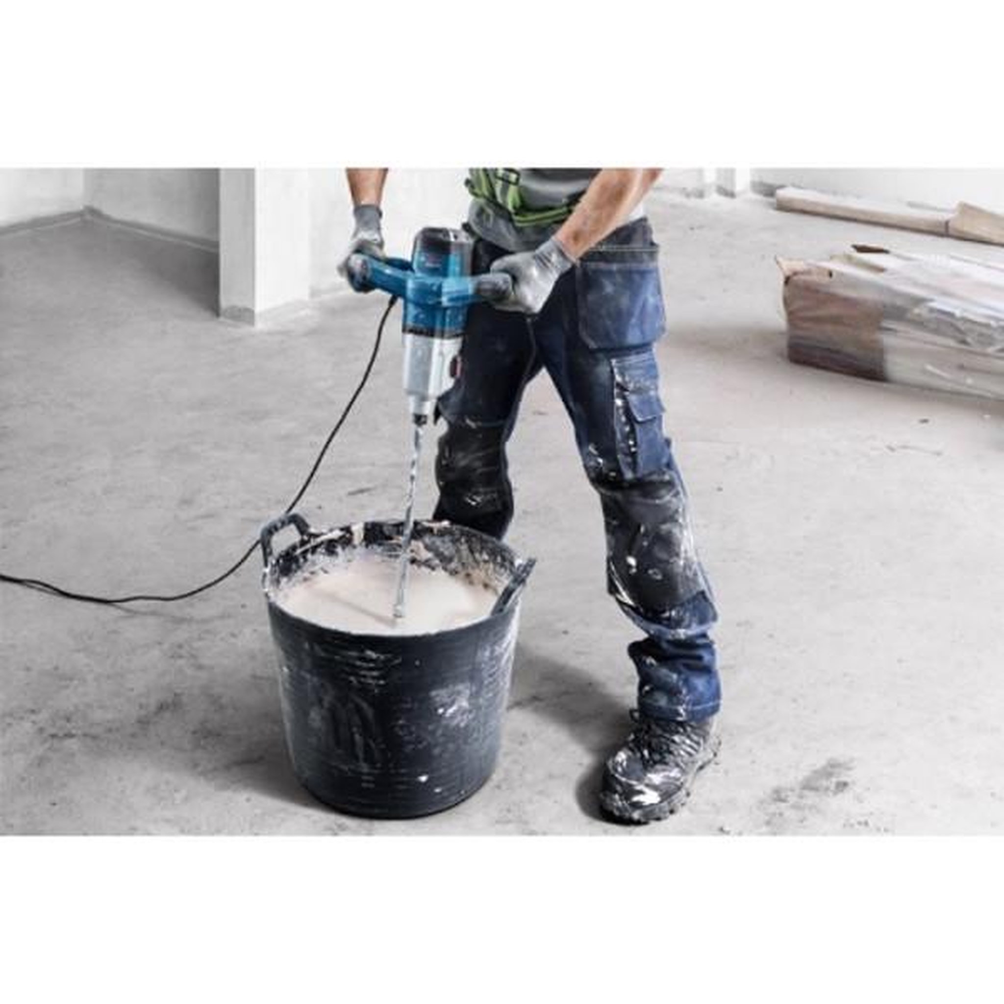 Voir la diapositive 2 : BOSCH Mélangeur - bosch - grw 140 - 1400 watts - 2 vitesses - capacité 40 kg