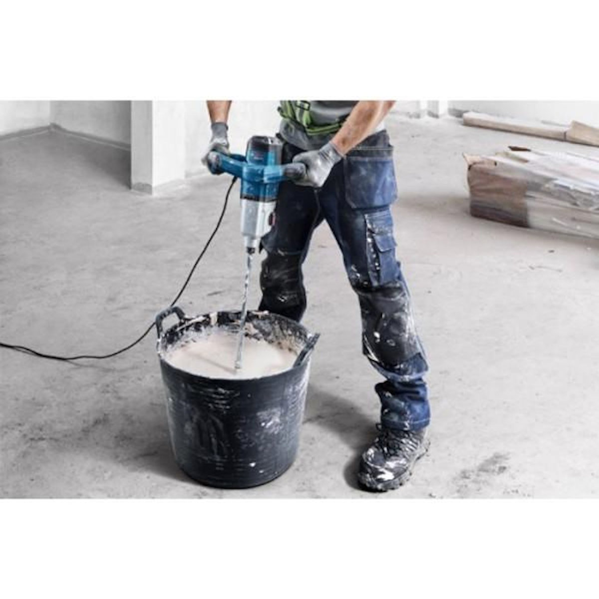 BOSCH Mélangeur - Bosch - GRW 140 - 1400 watts - 2 vitesses - Capacité 40 kg
