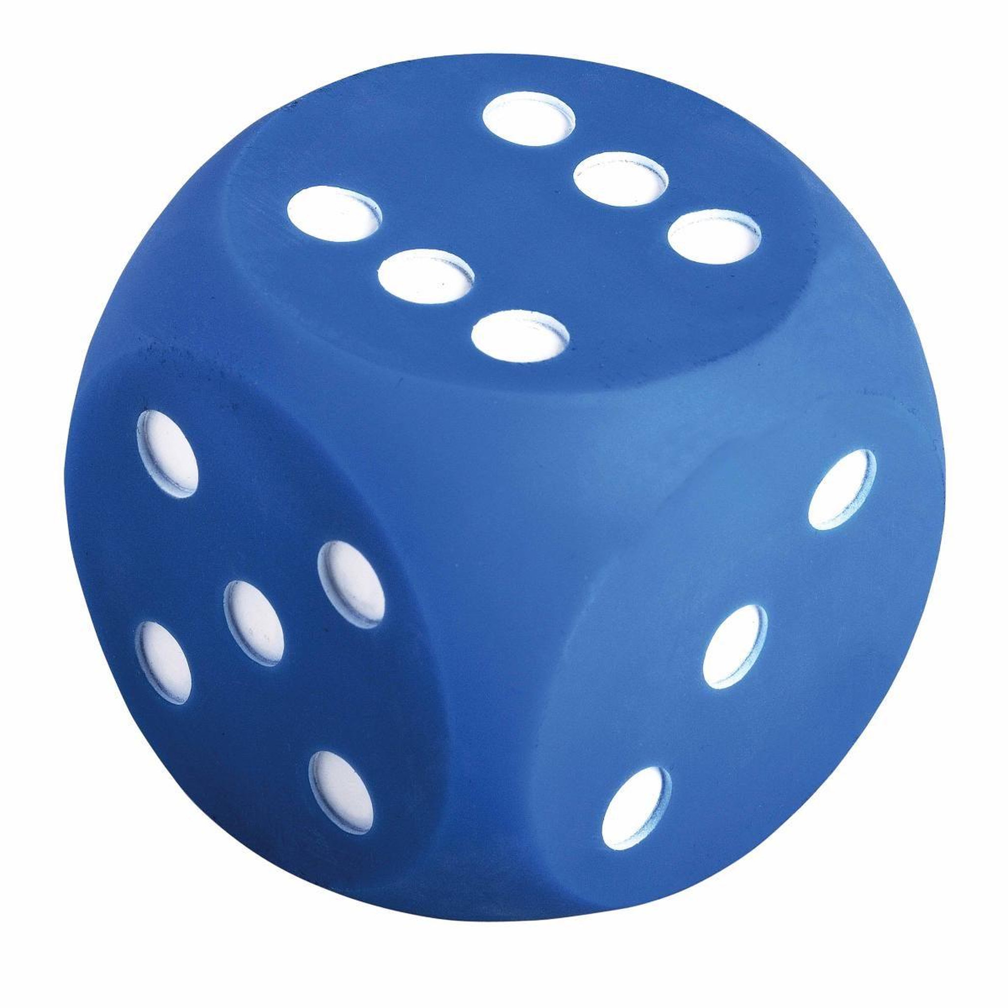 EDUCO Dé XL - bleu avec points — 100 mm