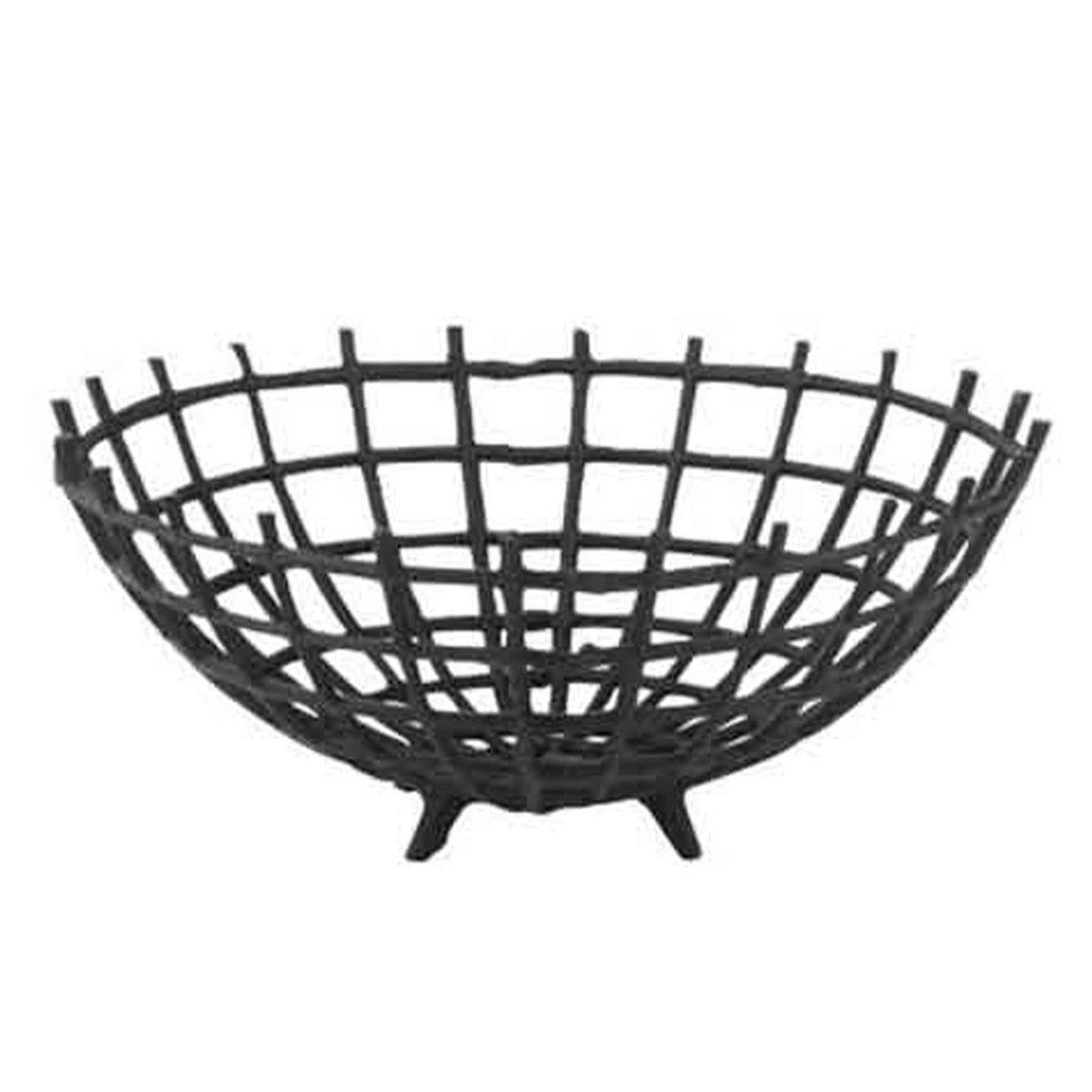 J-LINE Coupelle déco en métal  odario  30cm noir