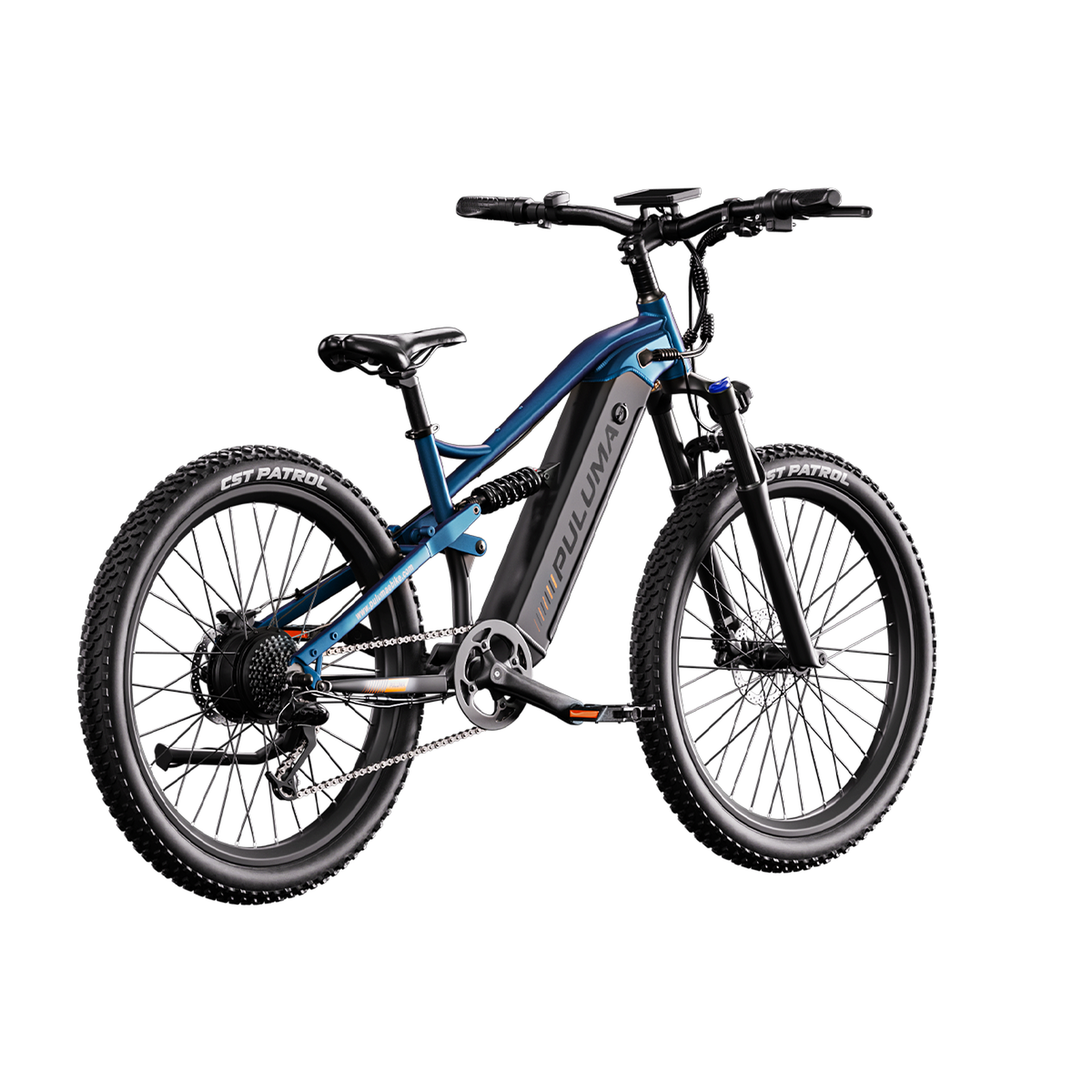 Voir la diapositive 5 : PULUMA Vélo électrique tout-terrain PULUMA PH001, cadre souple, moteur 500 W, batterie 48 V 20 Ah