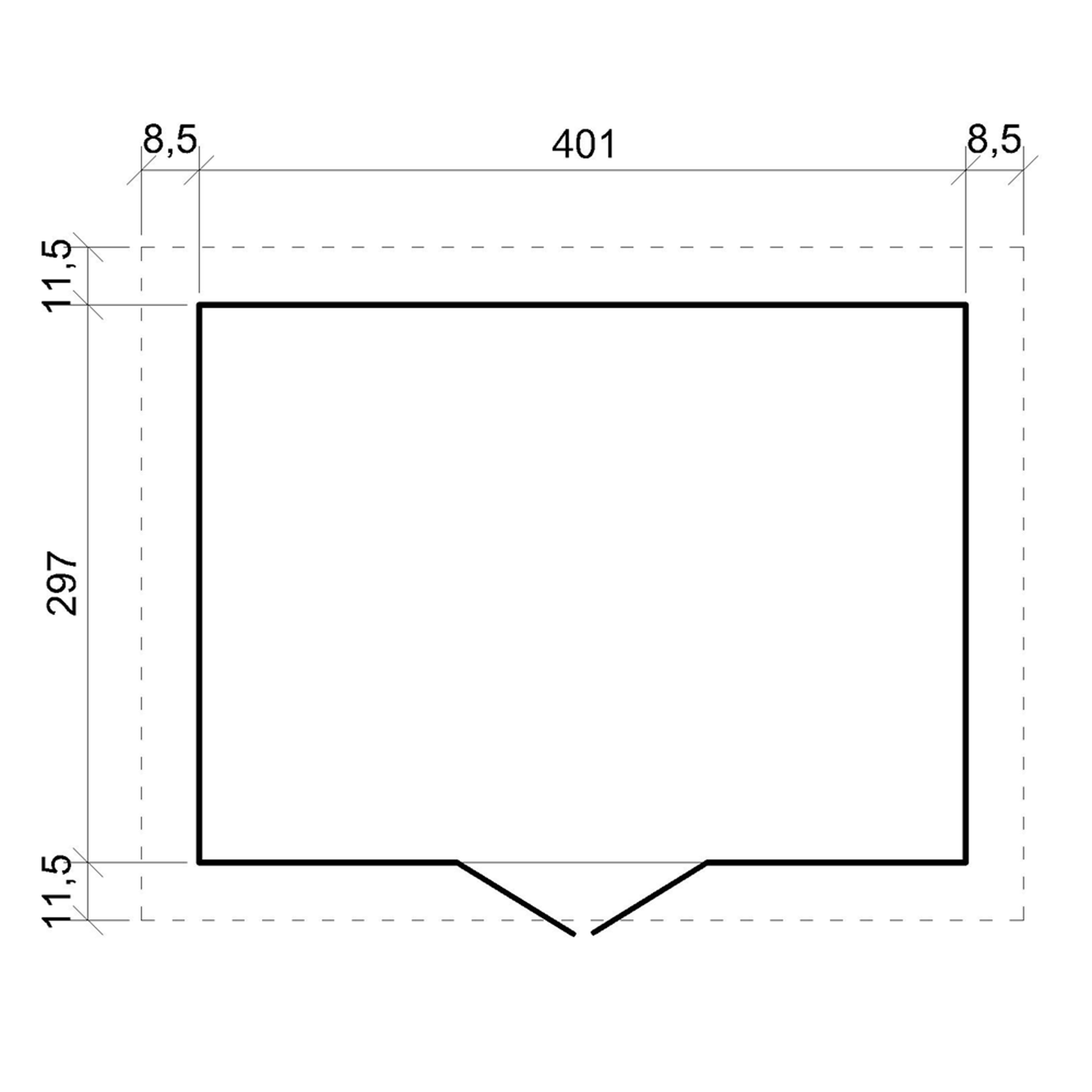 Voir la diapositive 5 : TIMBELA Abri de Jardin en Bois 11.91 m² Cabanon Jardin Exterieur à Outils et Velo avec Fenêtres M331