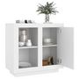 Voir la diapositive 4 : VIDAXL Buffet Blanc 80x40x75 cm