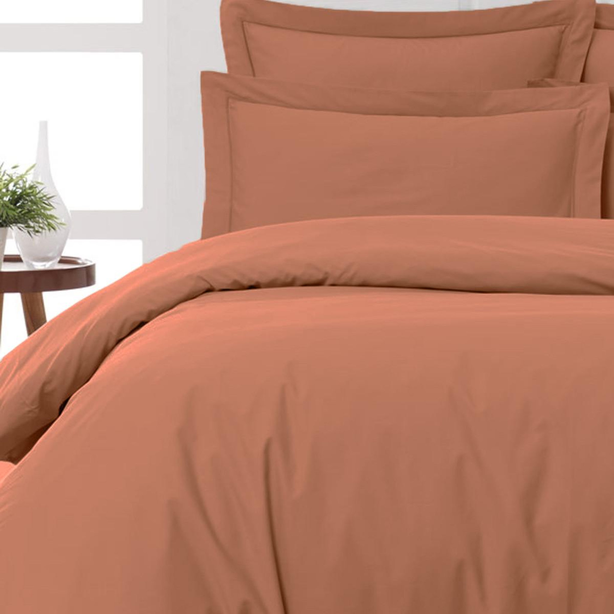 Voir la diapositive 2 : Sensei Maison Lot de 2 taies d'oreiller en percale de coton SOFT PERCALE